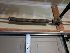 broken garage door spring