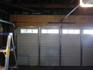 Replacement of Old Sliding Garage Door