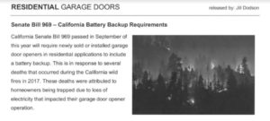battery back up law california