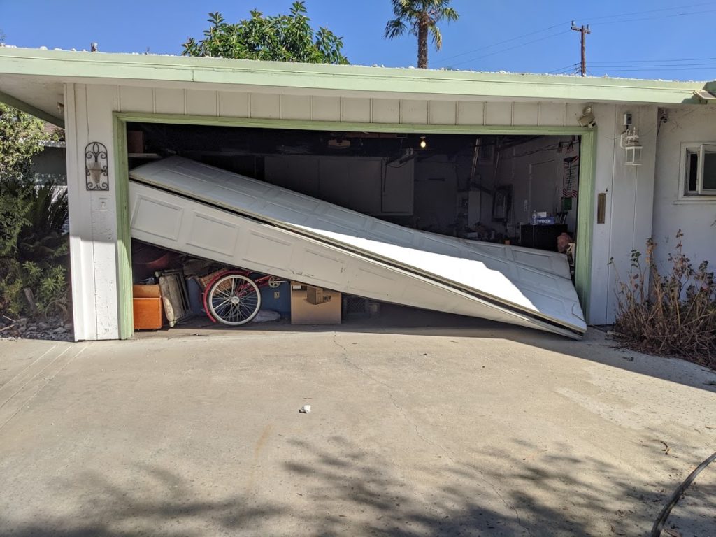 Off Track Garage Door Replacement | Los Angeles, CA